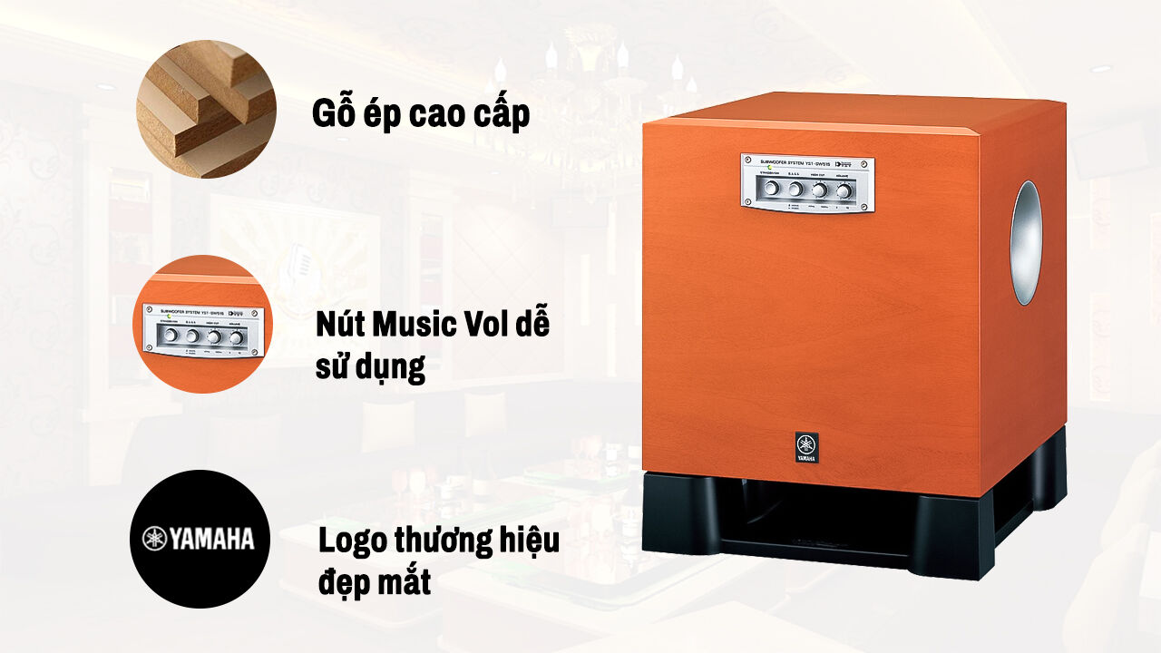 YAMAHA SW-800 - Loa Sub Âm Trầm Mạnh Mẽ, Thiết Kế Tinh Xảo và Hiệu Suất Cao