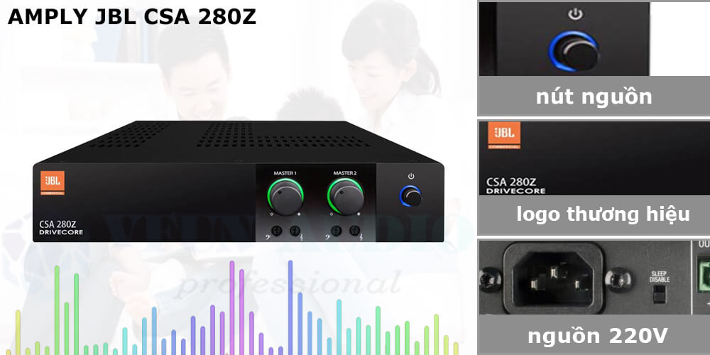 Amply JBL CSA 280Z chi tiết
