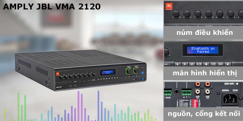 Amply JBL VMA 2120 chi tiết