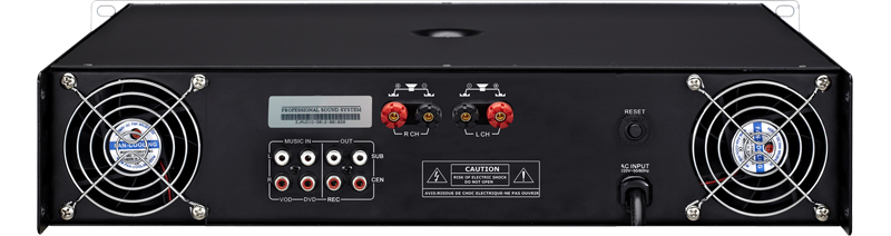 Amply Karaoke AAP KA-500 | Mặt sau