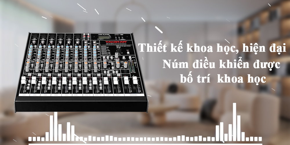 Bàn Trộn Mixer Takstar XR-612FX