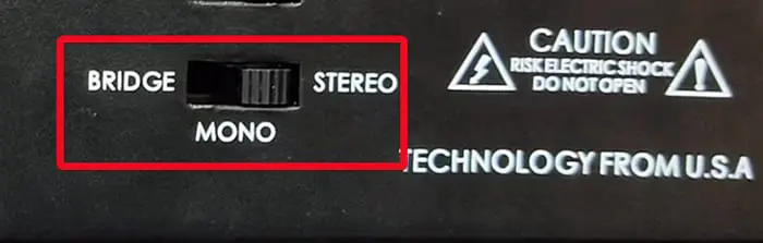 Các nút gạt sau cục đẩy: Bridge, Parallel, Stereo là gì?