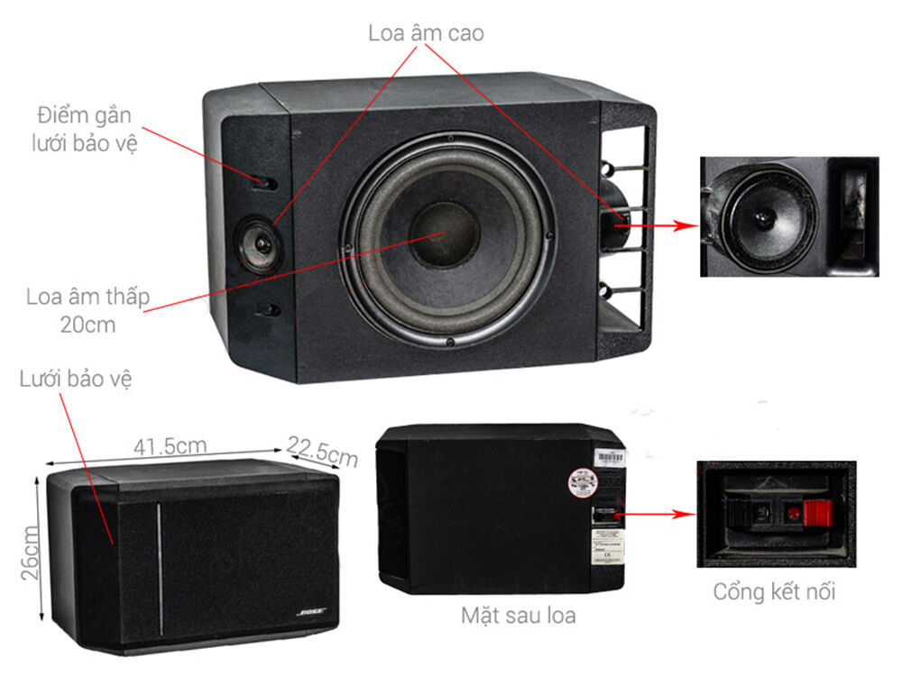 Loa Bose 301 Seri IV giá rẻ