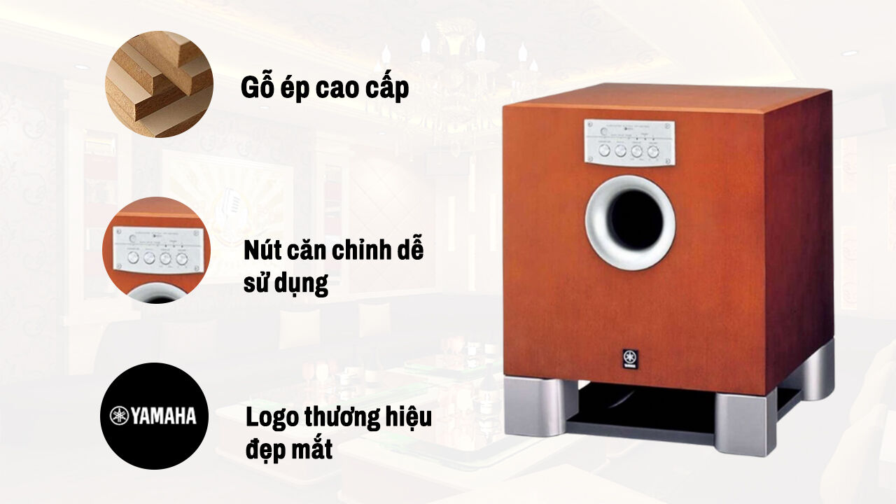 Loa Sub Yamaha SW-1500 - Thiết Kế Tinh Tế, Âm Bass Sâu